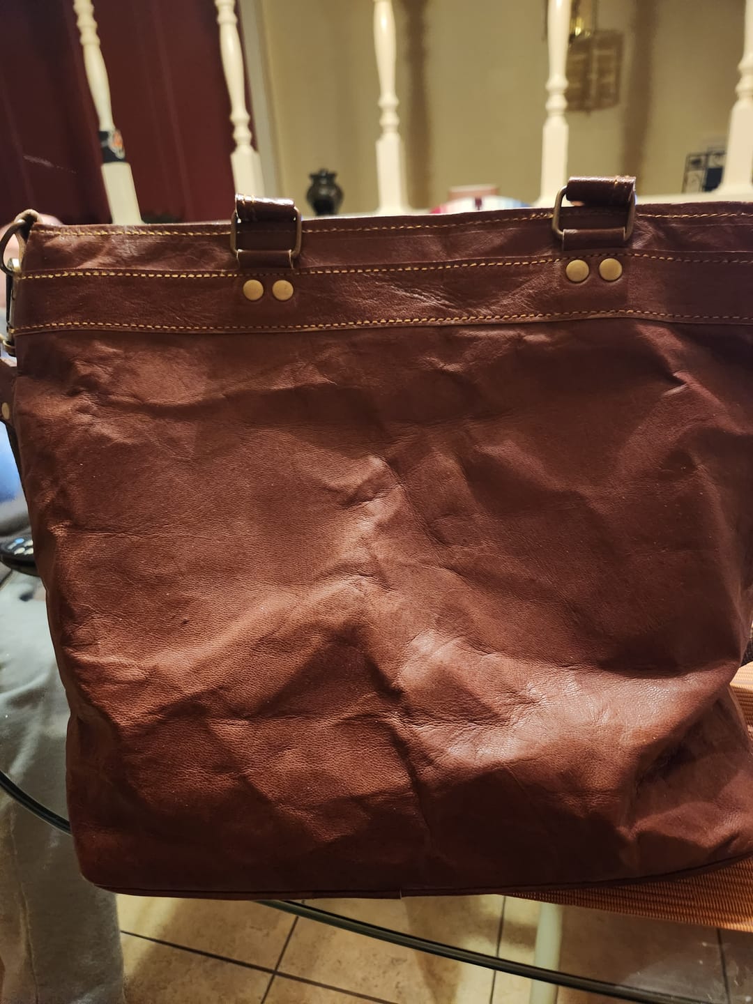 Customer photo review of The Terry Tote