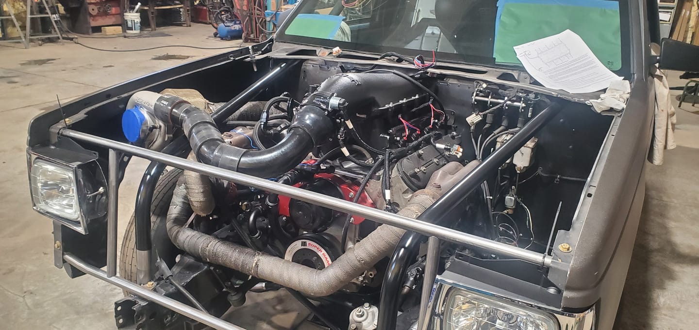 Customer photo review of ICON 92/95mm Cable Drive Throttle Body (Black) w/ Interchangeable Connection