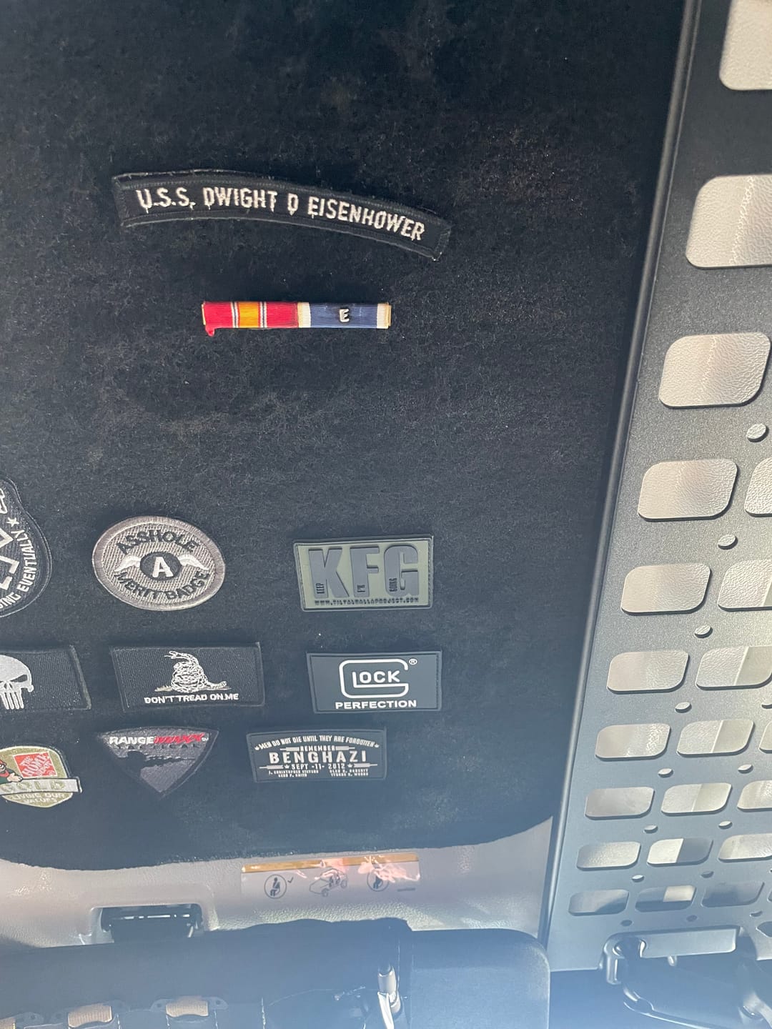 Customer photo review of KFG Velcro Patch