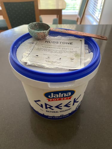 Customer photo review of Dishwashing Powder