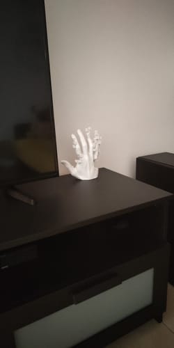 Customer photo review of Pixel Art Sculpture