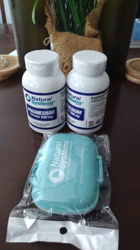 Customer photo review of Complejo de Citrato de Magnesio - 500 mg