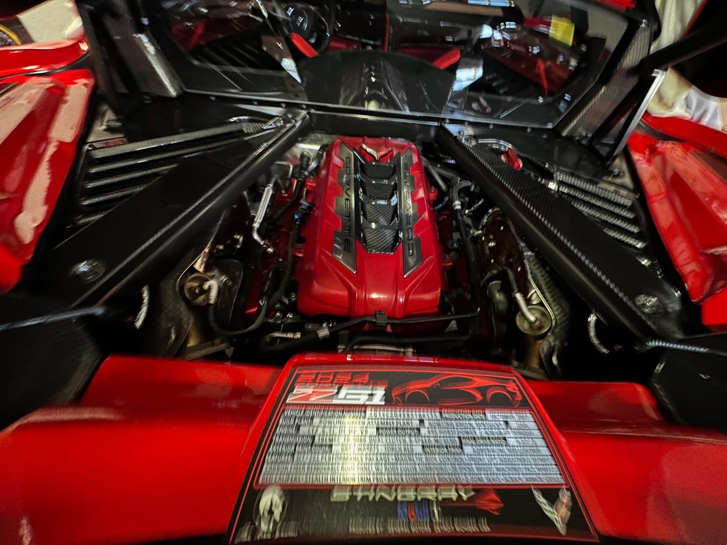 Customer photo review of Chevrolet Corvette C8 X-Brace