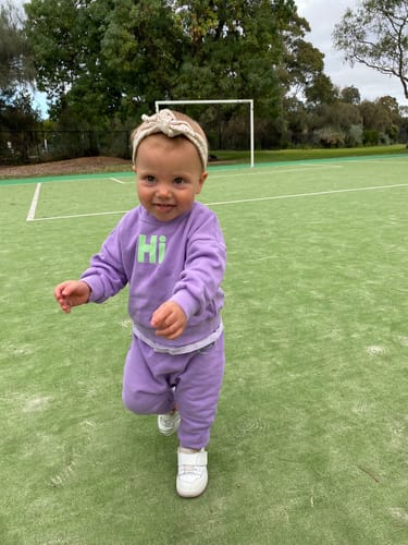 Customer photo review of Hi Winter Set - Purple