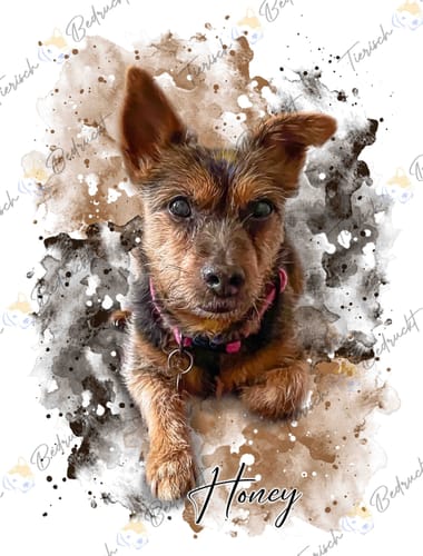 Karl H. review of Your Pet as Watercolor Portrait image 1 out of 1