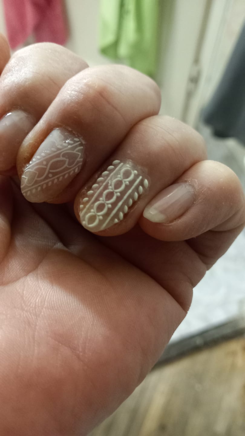 Customer photo review of "Studios Didier" Fiber Base Octagon üvegszálas alapozó, 8ml