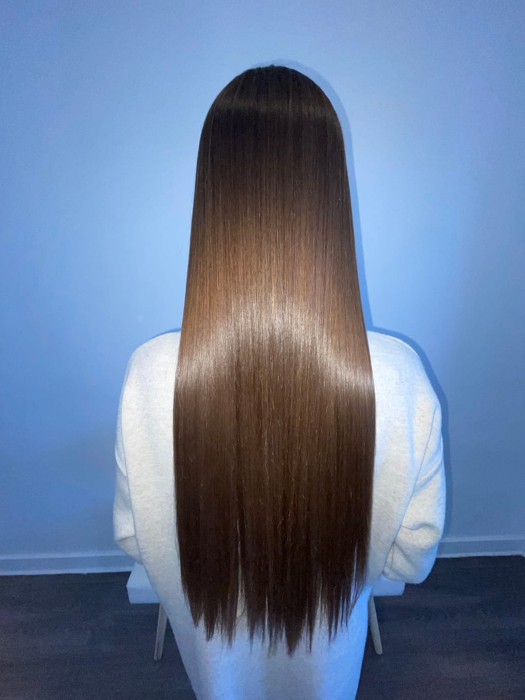 Customer photo review of Lissage Indiana Gloss - Kit complet 1 litre