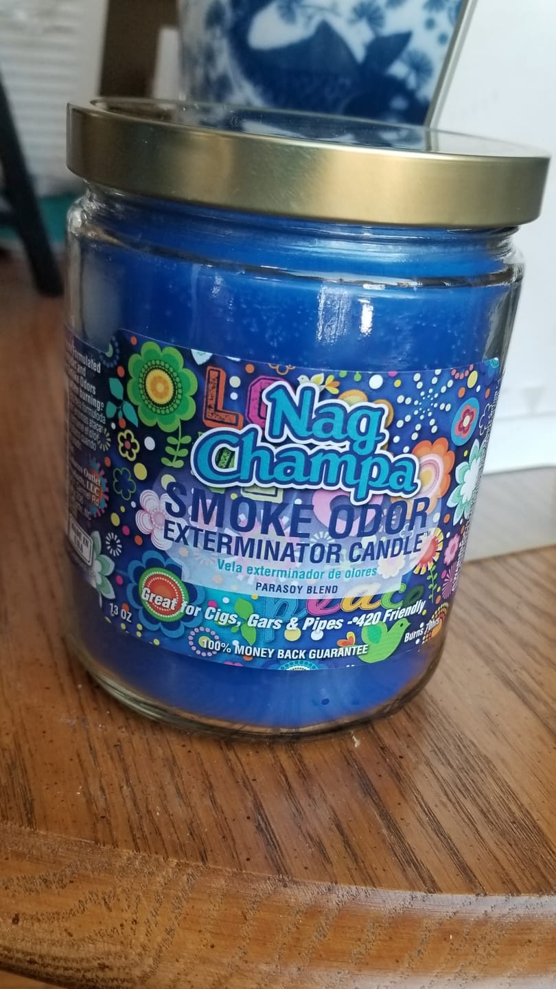 Customer photo review of Nag Champa Candle