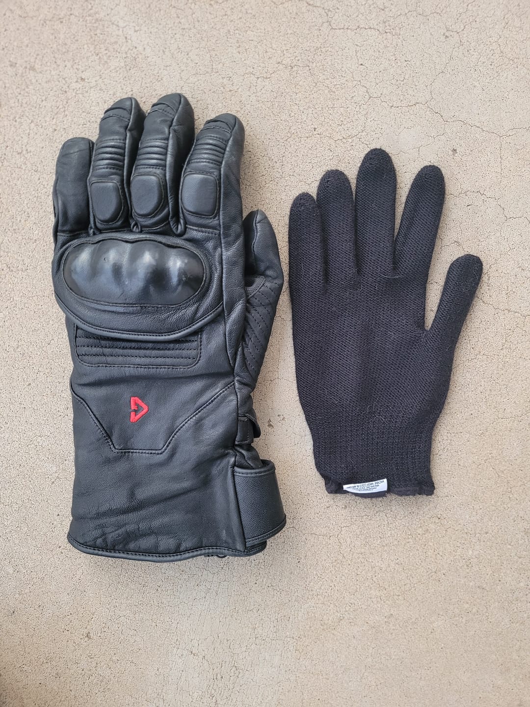 Customer photo review of Wool Glove Liner