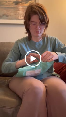 Customer video review of Hexagon Tile Board Game Bucket Hat