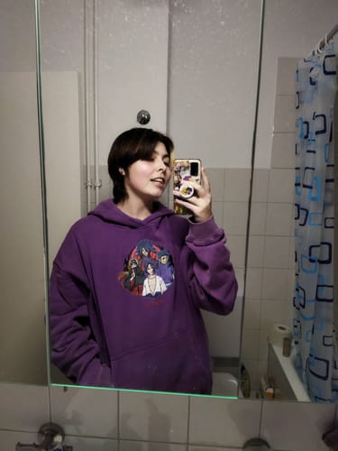 Customer photo review of Naruto Uchiha Hoodie