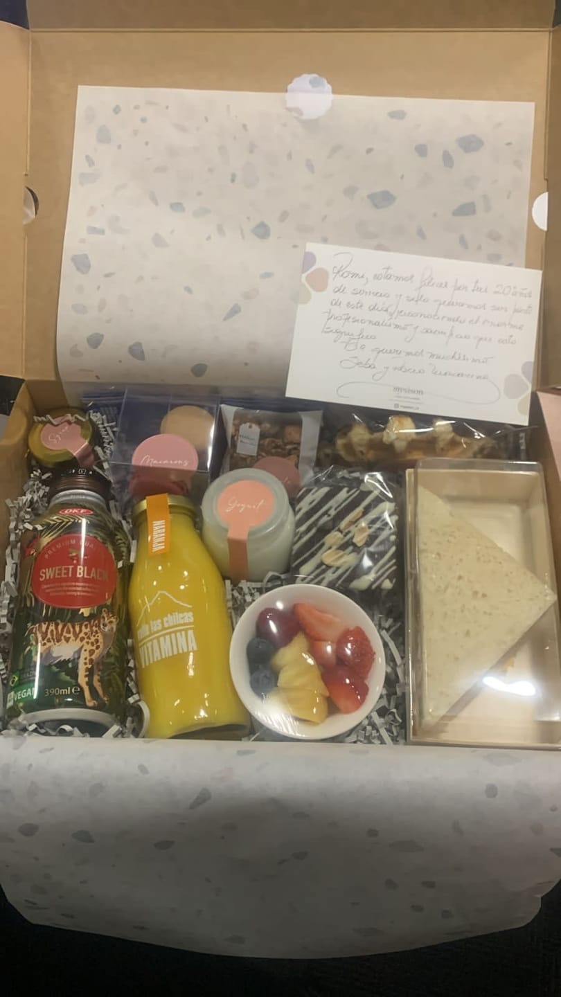 Customer photo review of Box Café Latte