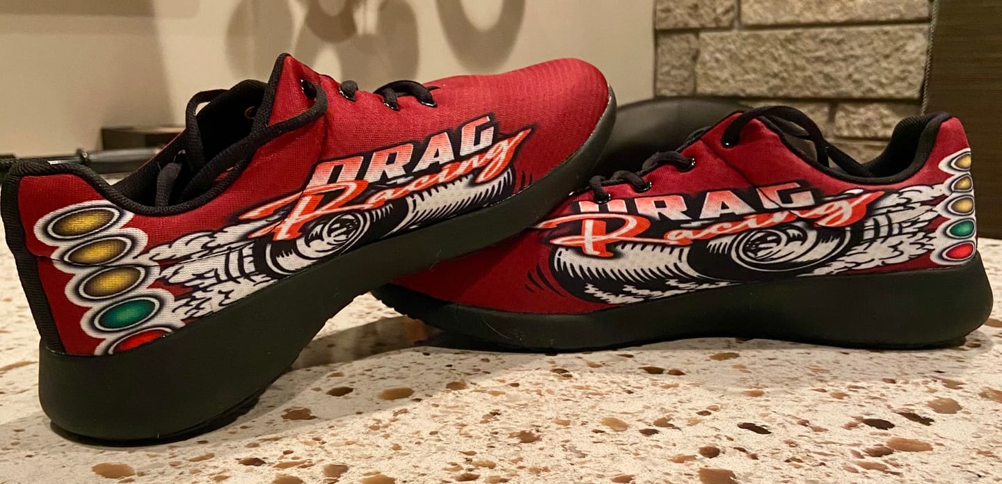 Customer photo review of Drag Racing Sneakers RBR
