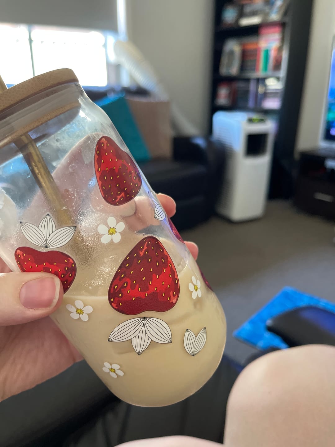Customer photo review of Caramel Coffee Syrup