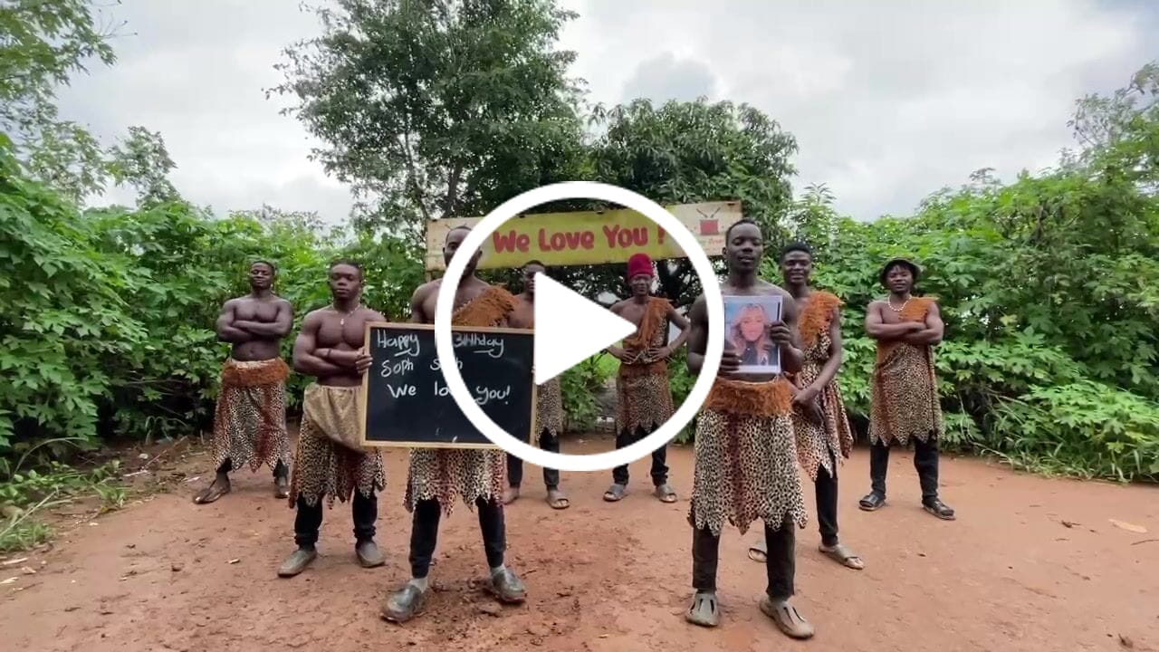 Customer video review of Greeting Video from the Jungle Boy