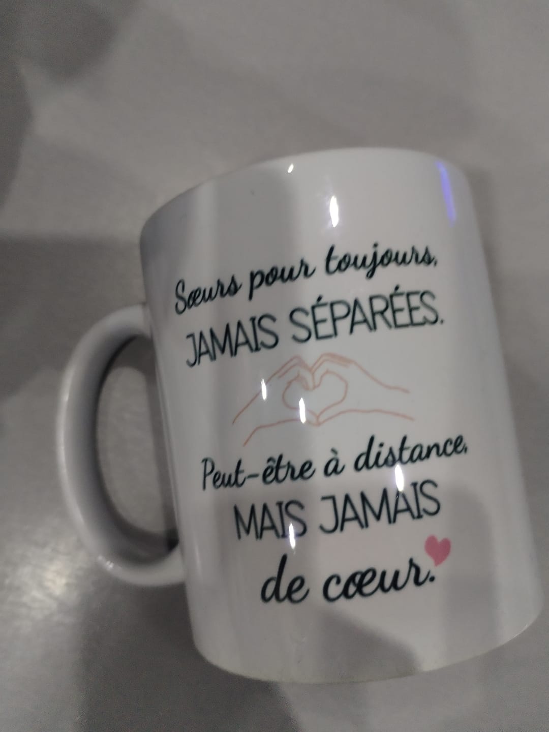 Customer photo review of Mug Personnalisé - Meilleures Amies