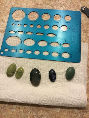 Customer photo review of Covington Gem Marking Templates