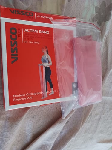 Customer photo review of Active Band | Physical Resistance Band for Exercise, Workouts, Gym, Stretching, Yoga | Muscles & Joints Strengthener