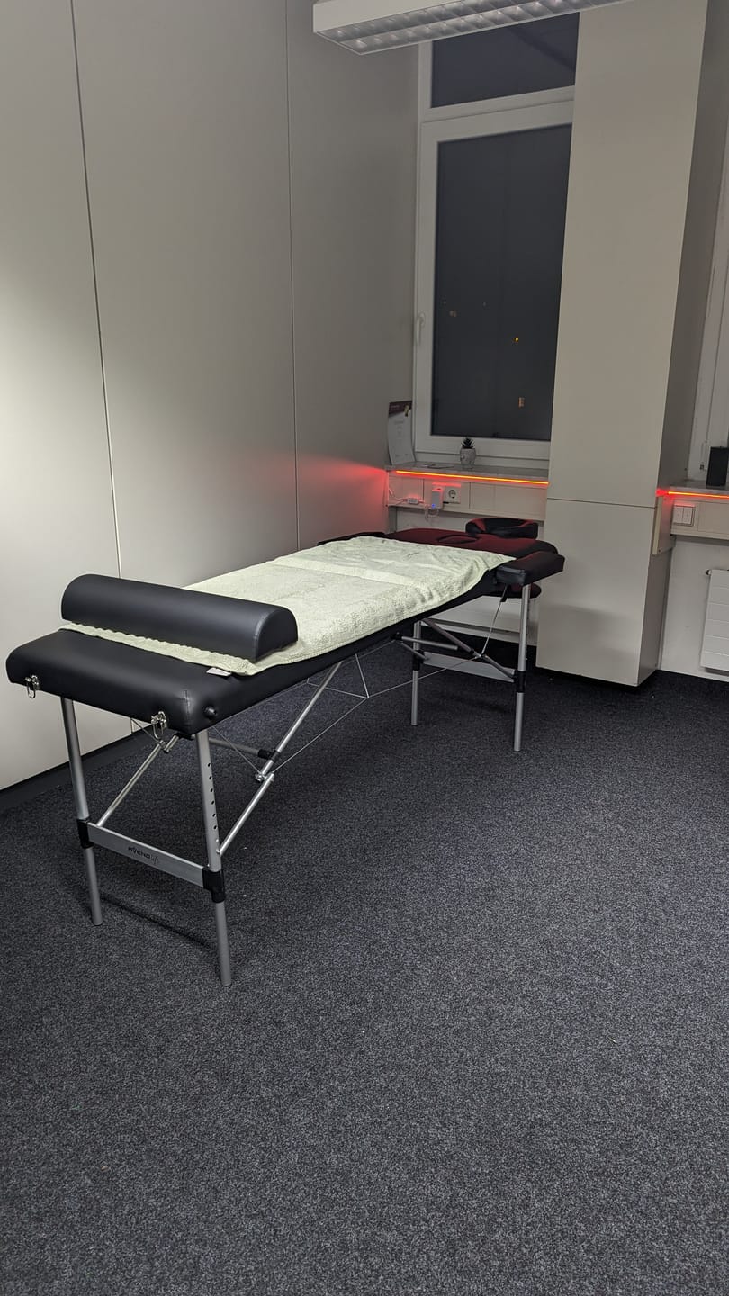 Customer photo review of Massageliege Klappbar Nadia
