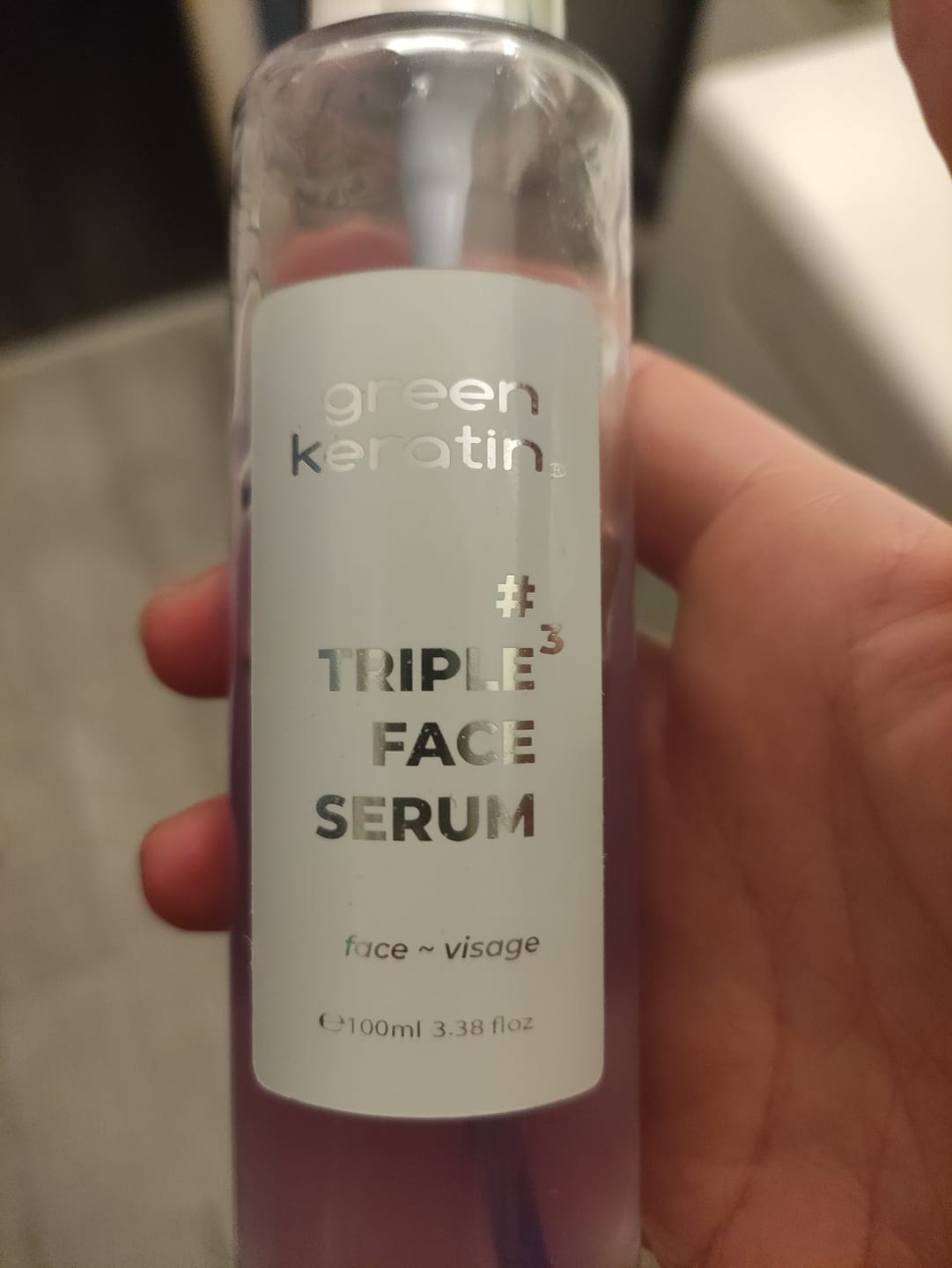 Customer photo review of Triple 3 - Sérum pour le visage #FF