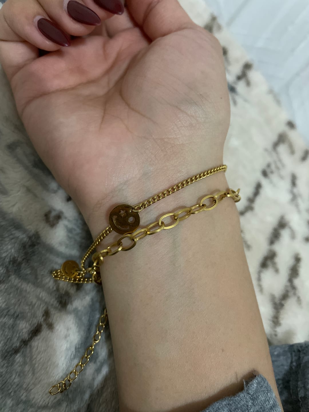 Customer photo review of Pulsera Smiley