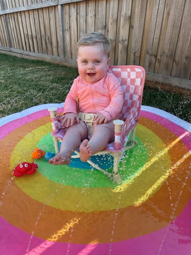Customer photo review of Isla baby chair v2