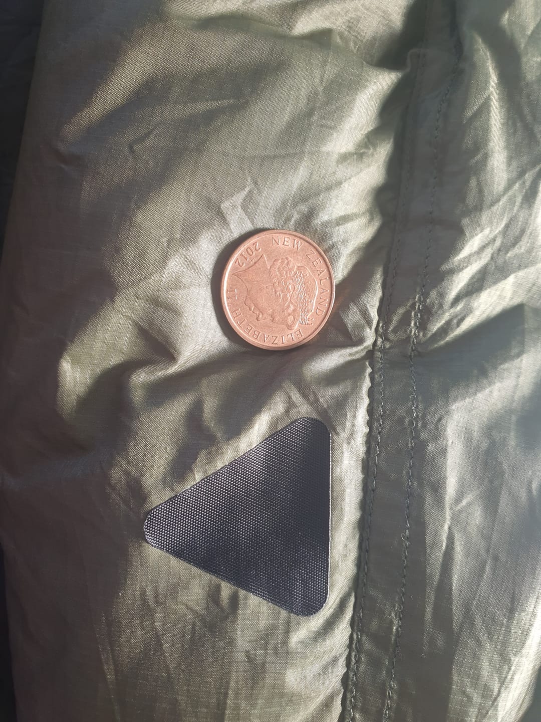 Customer photo review of Ultralight Top Quilt