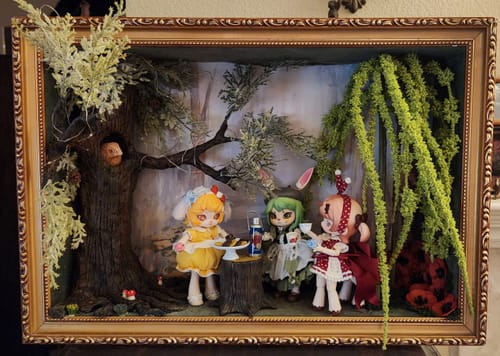 Customer photo review of Antu Dreamlike Tea Party Daydream Limited Action Figure BJD Blind Box