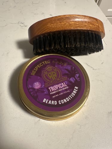 Customer photo review of Respected Roots Beard Conditioner - Tropical Scent (4 oz.)