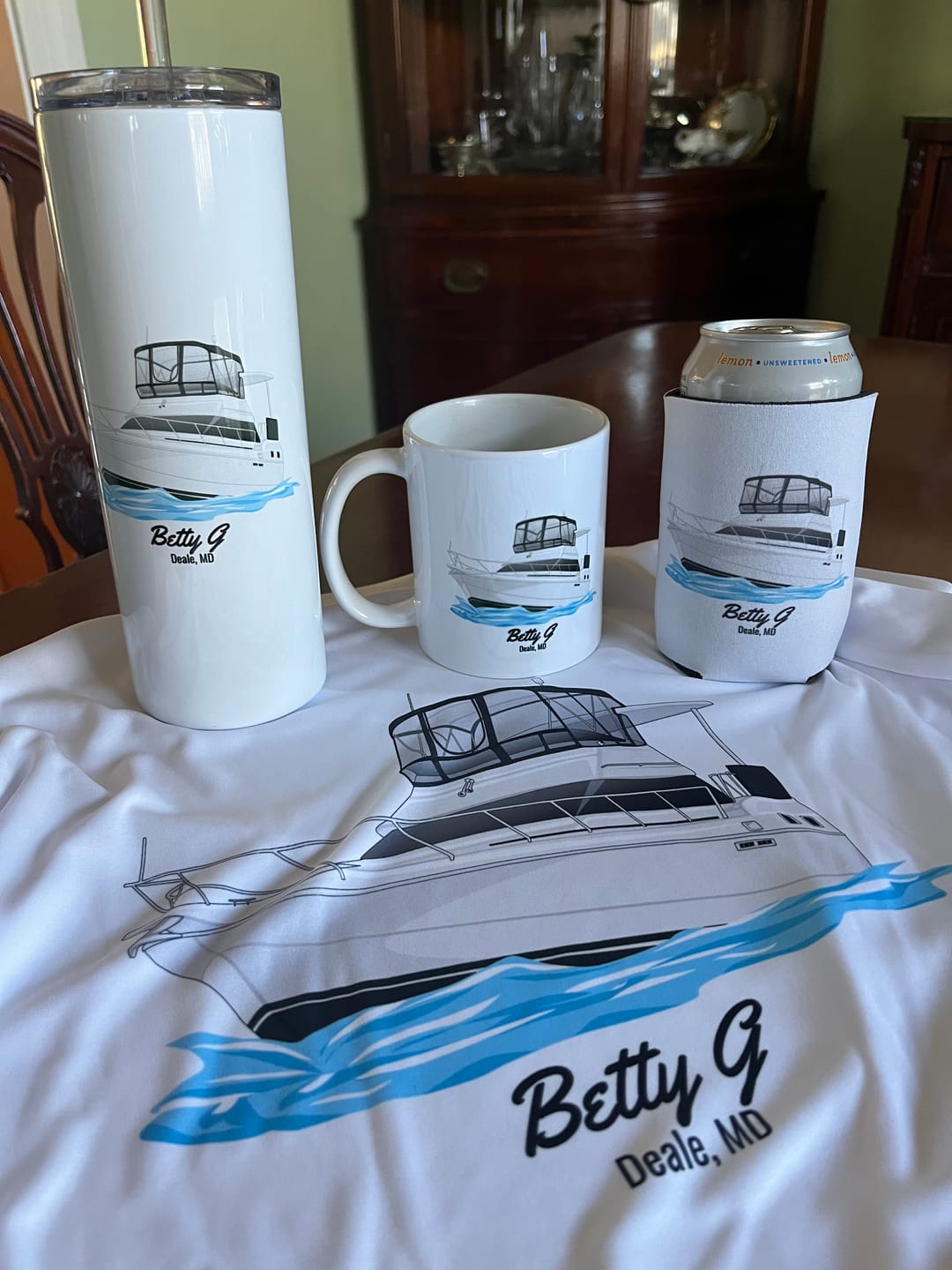 Customer photo review of Custom Skinny Tumblers