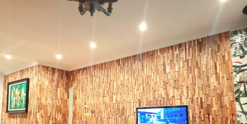 Customer photo review of Colorado Teak Panels