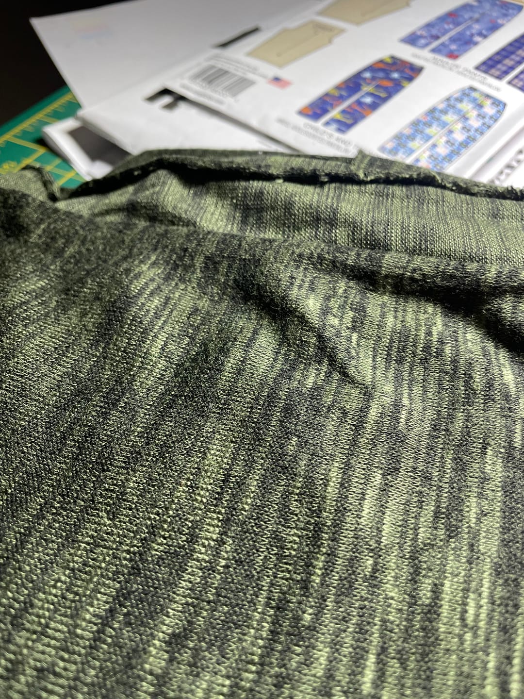 Customer photo review of Melange Jersey Fabric