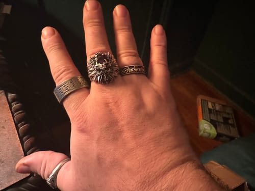 Customer photo review of Quetzalcoatl Garnet