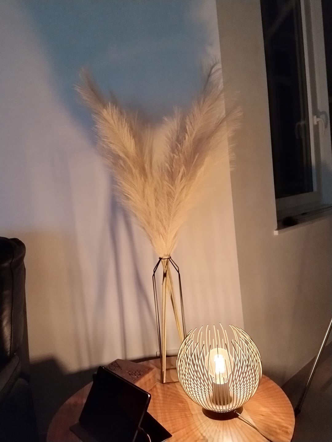 Customer photo review of Pampas 110cm (3 stengels)- Crème