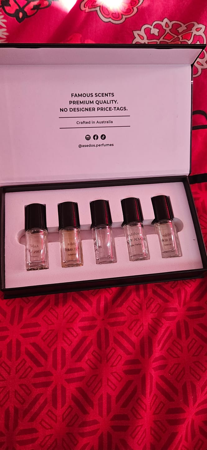 Customer photo review of Asēdos Perfume Oil Collection - Sweet