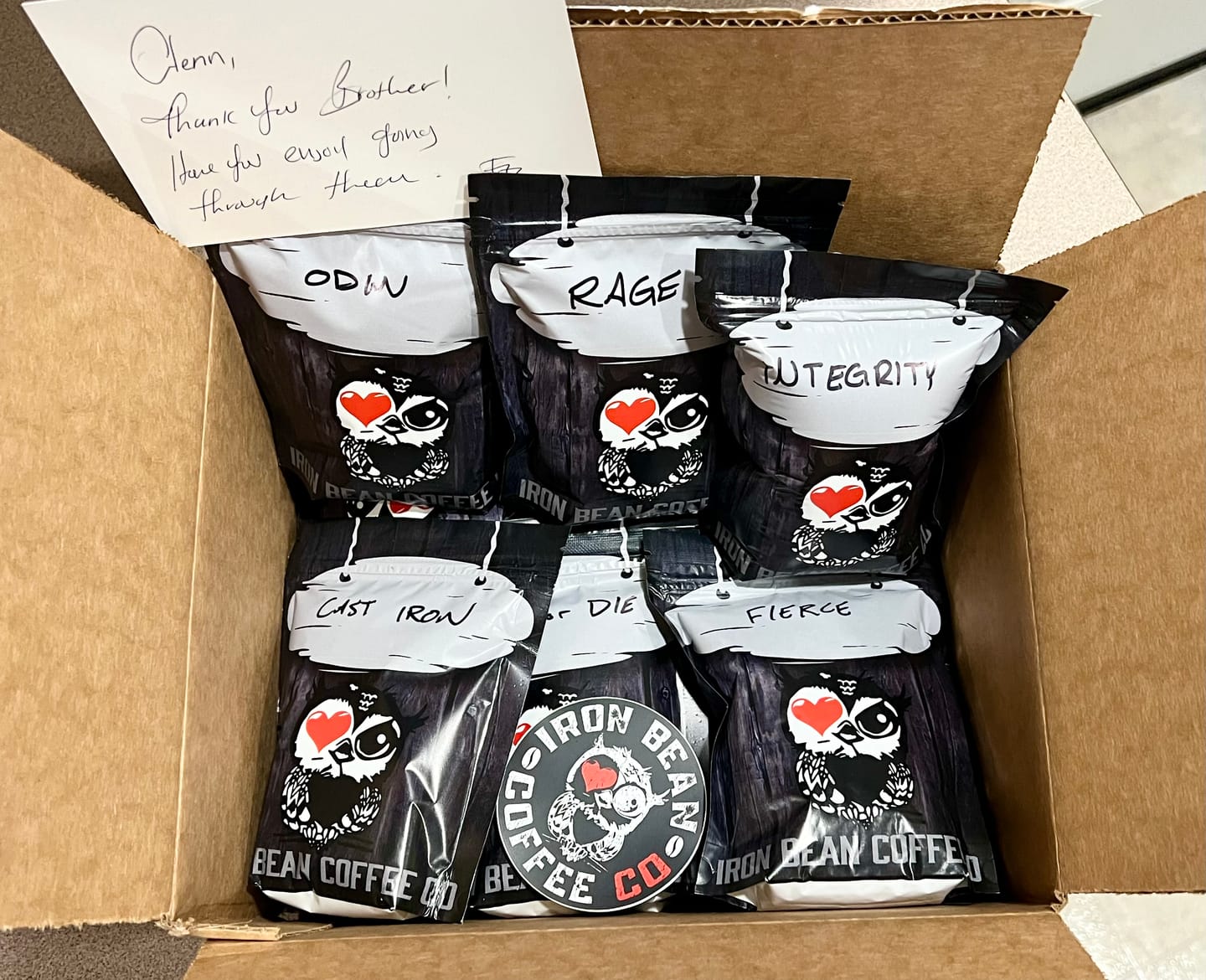 Customer photo review of The Whole Shebang Sampler