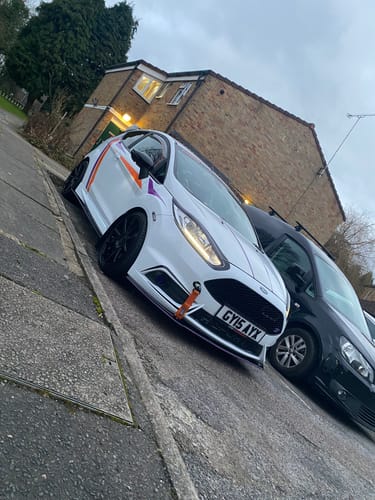 Customer photo review of Fiesta ST180 Fog Light Armour