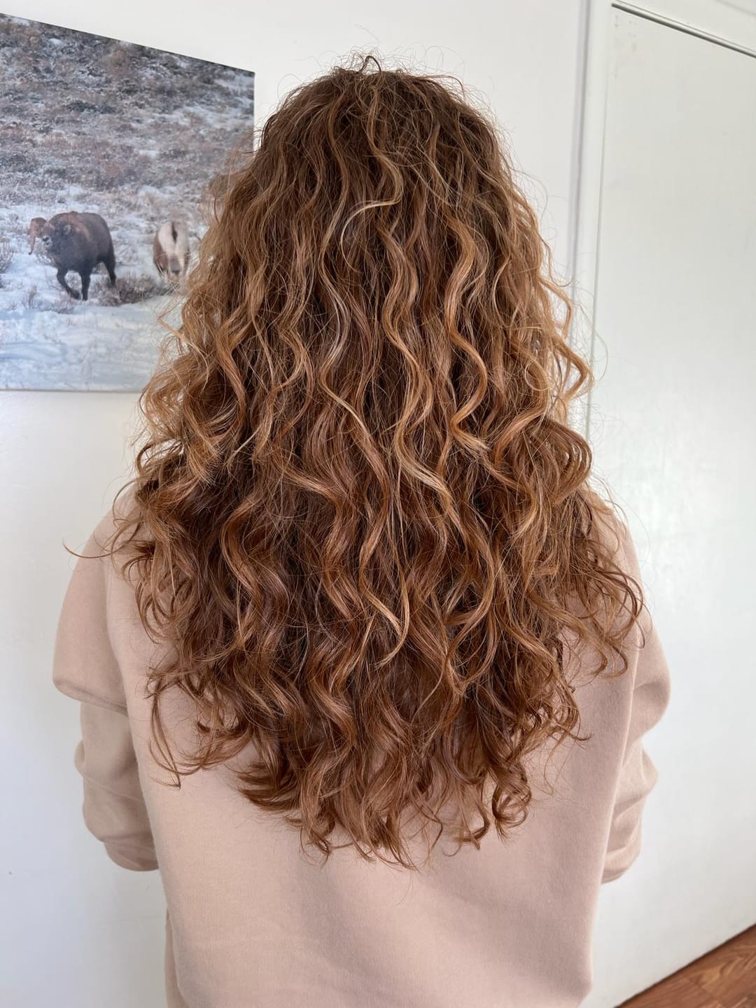 Customer photo review of Curl Styling Combo