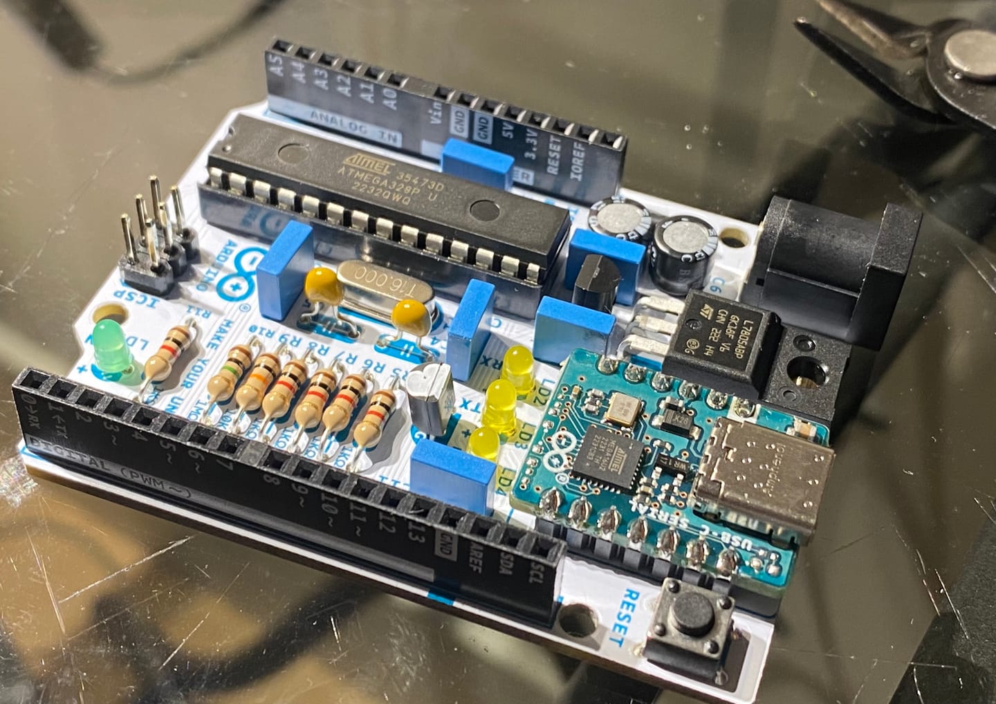 Customer photo review of Make Your UNO Soldering Bundle