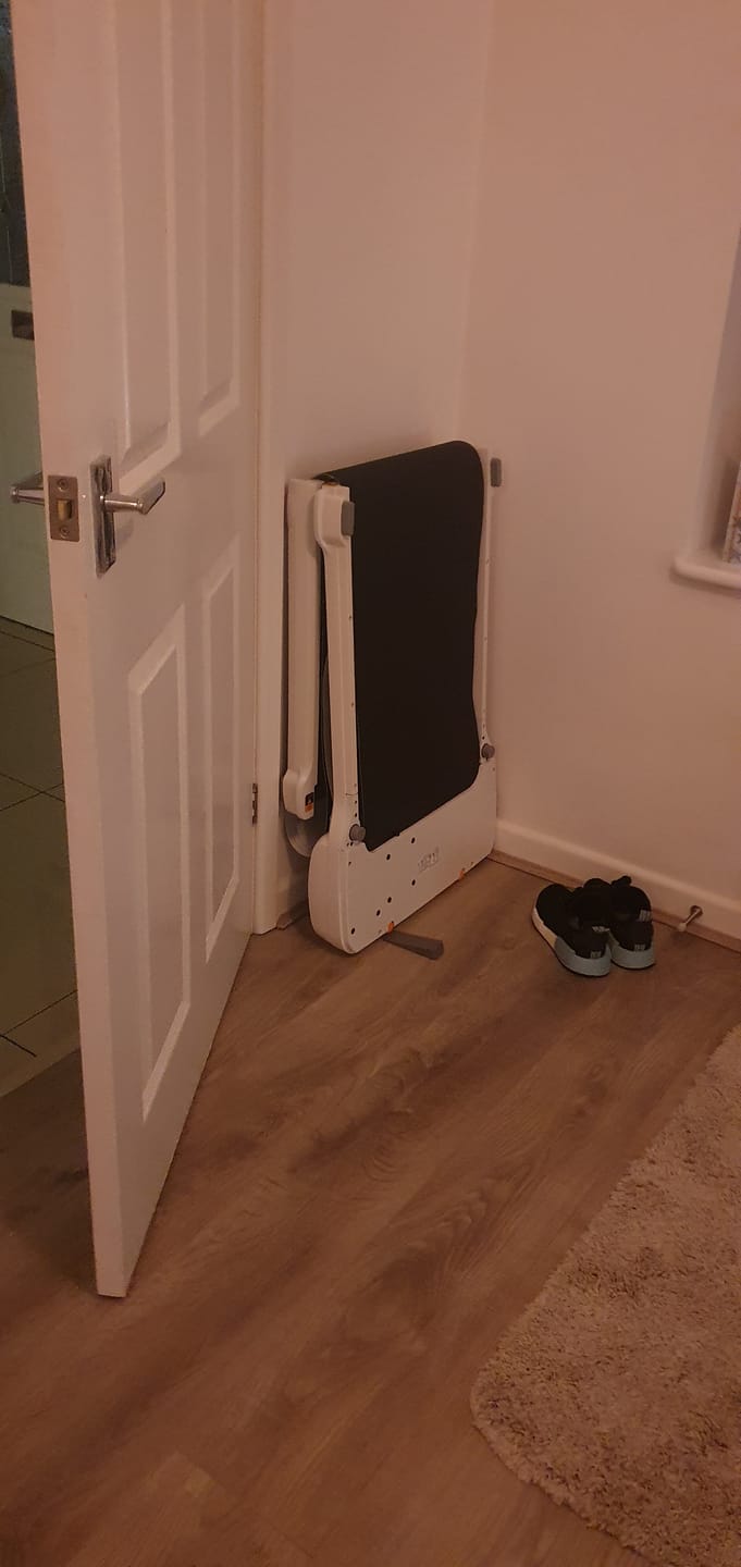 Customer photo review of WalkingPad C1 Lightest Foldable Walking Treadmill 3.72MPH 220 lbs