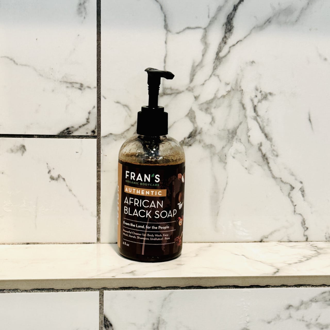 Customer photo review of Liquid African Black Soap