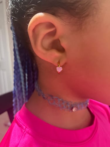 Customer photo review of Pink Heart Huggies (PREORDER)