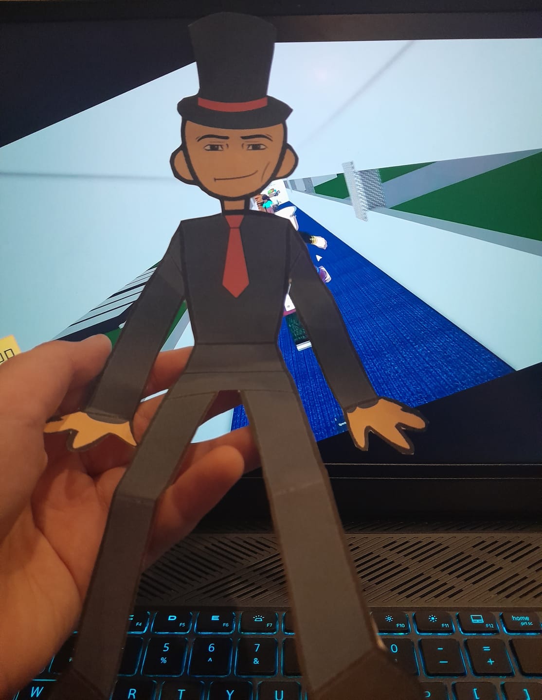 Customer photo review of Paper Doll Templates PDF