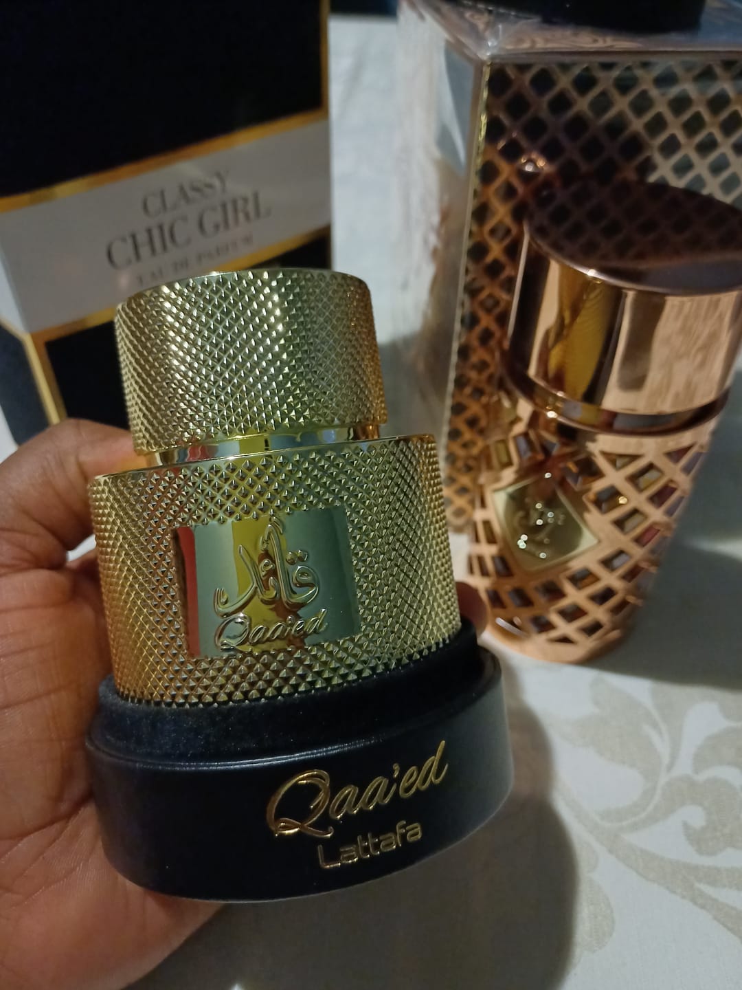 Customer photo review of Qaa'ed Lattafa Perfumes 100ml
