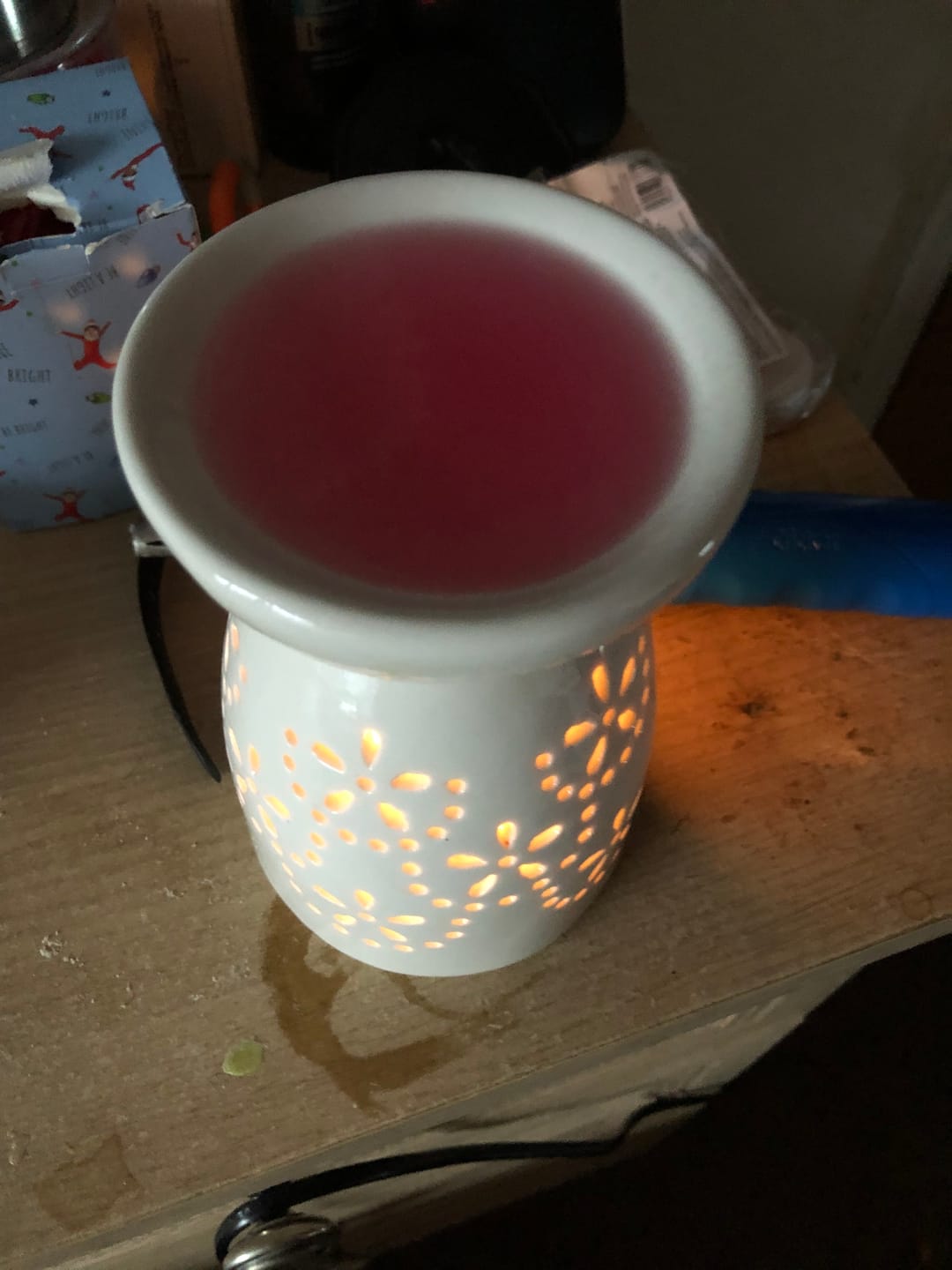 Customer photo review of Amber & Lavender Gel Melt