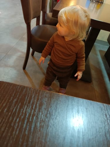 Customer photo review of Baby Longsleeve Braun