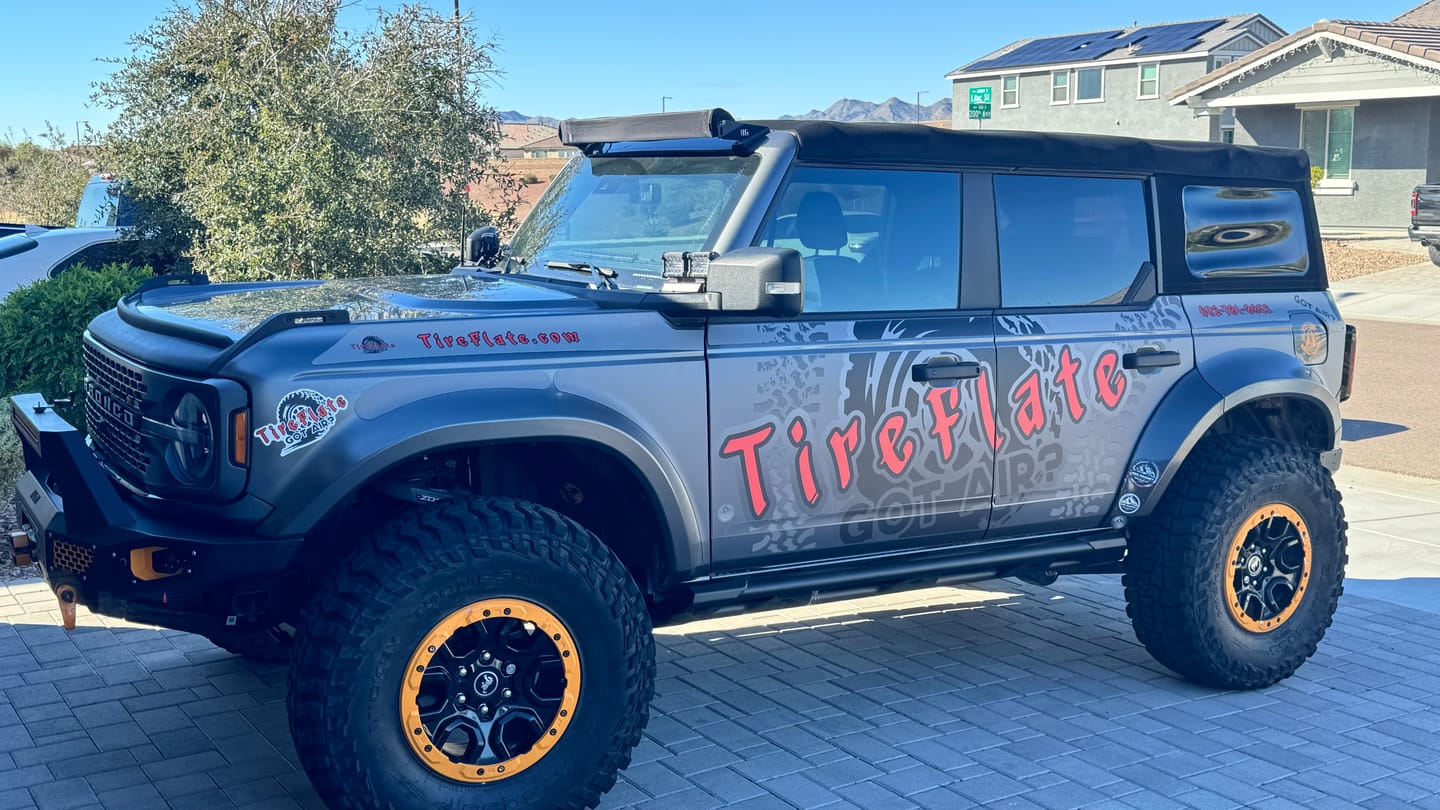 Customer photo review of Bronco 4D: Custom MEK Removable Trail Armor