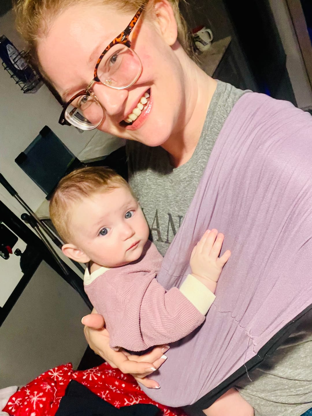 Customer photo review of Mama's Bonding Comforter