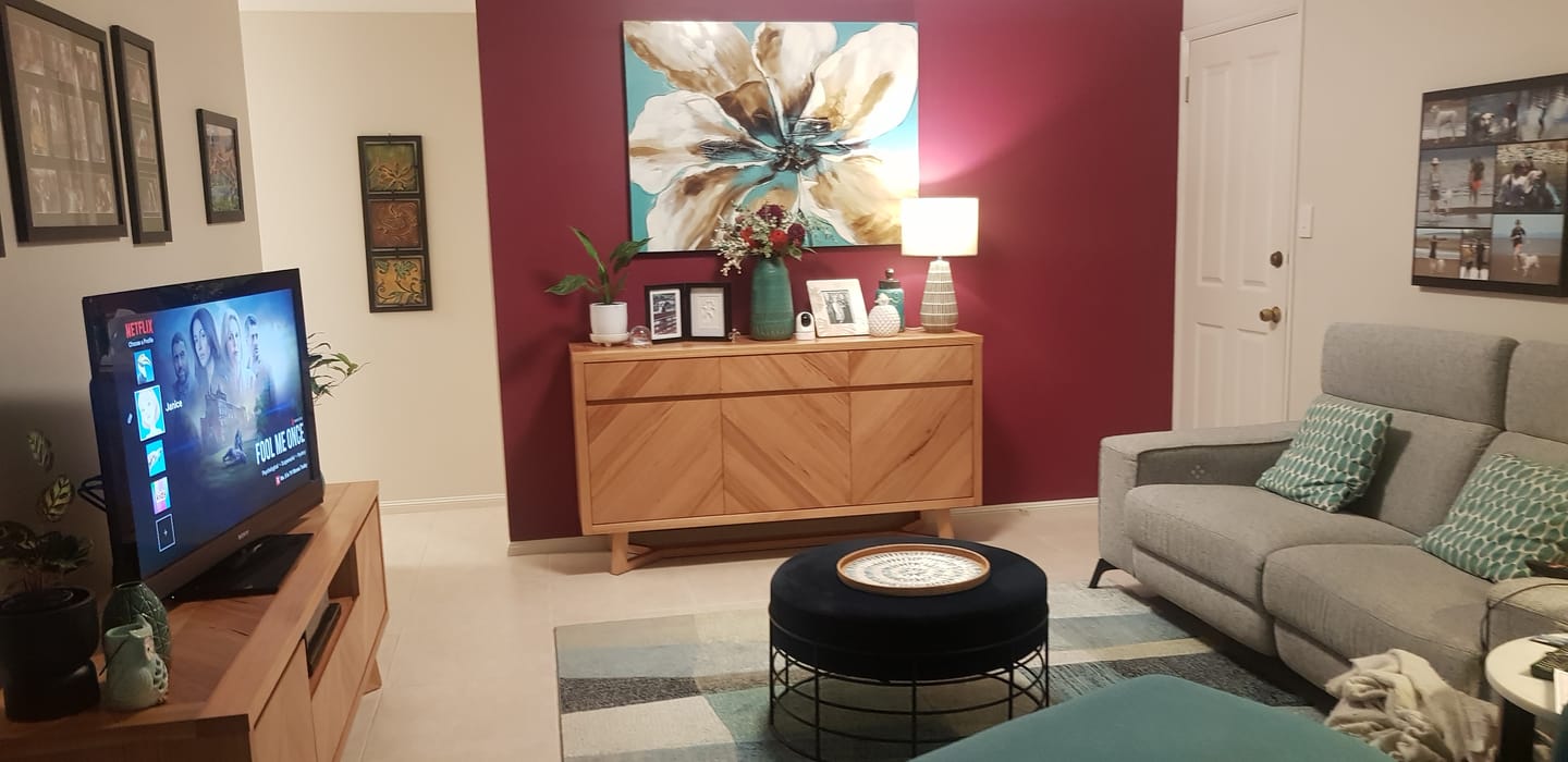 Customer photo review of Serene Rattan Tray