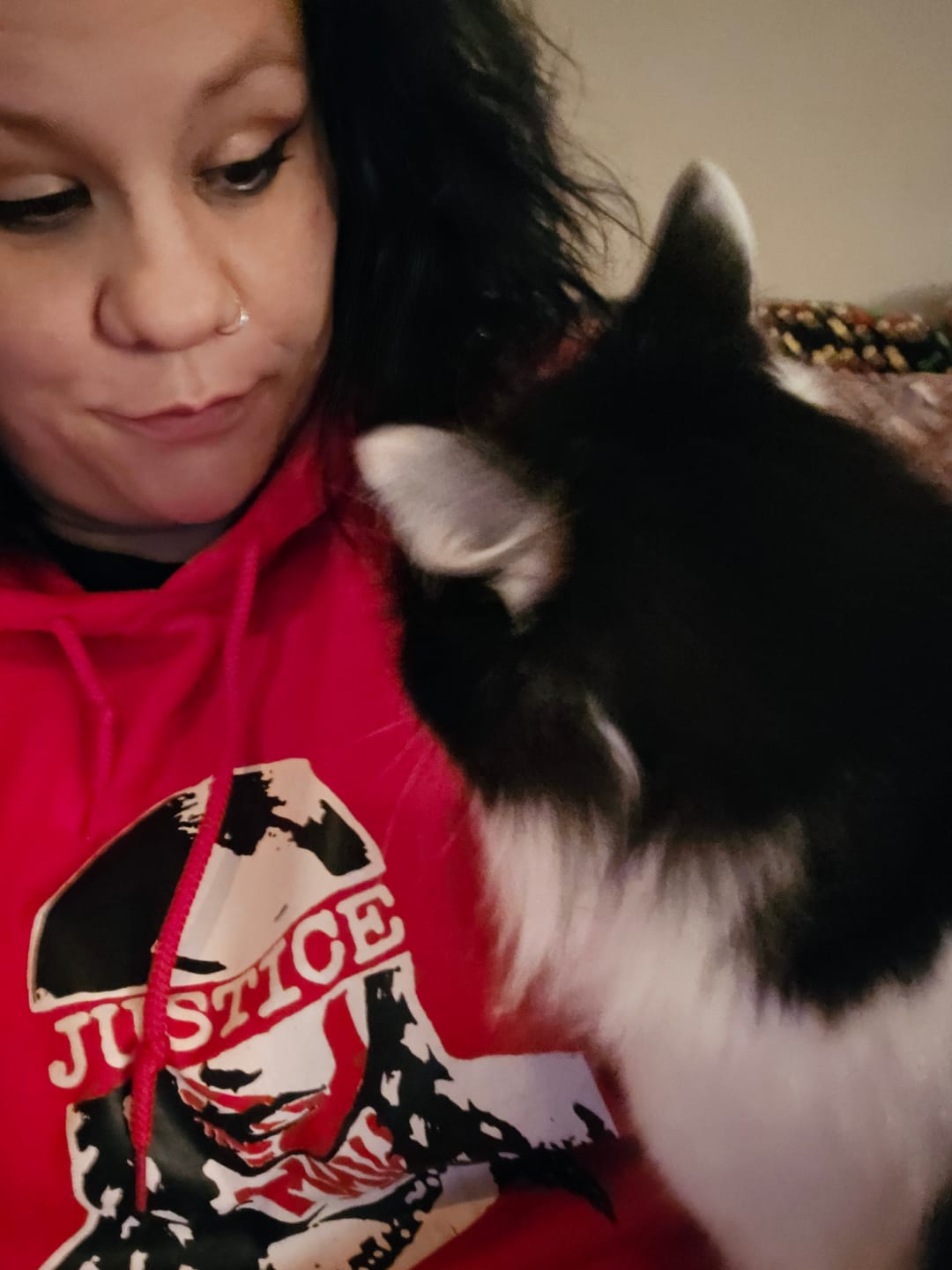 Customer photo review of Justice Hoodie